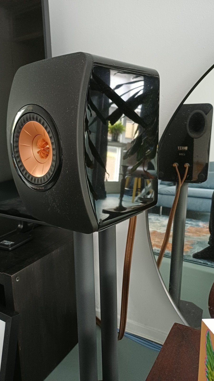 KEF LS50, Audio, Tv en Foto, Ophalen of Verzenden, Zo goed als nieuw, 60 tot 120 watt, KEF