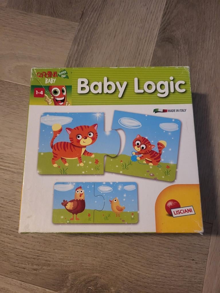 Lisciani Baby Logic Puzzel 1-4 jaar, Ophalen, Minder dan 10 stukjes, Zo goed als nieuw, 0 tot 6 maanden