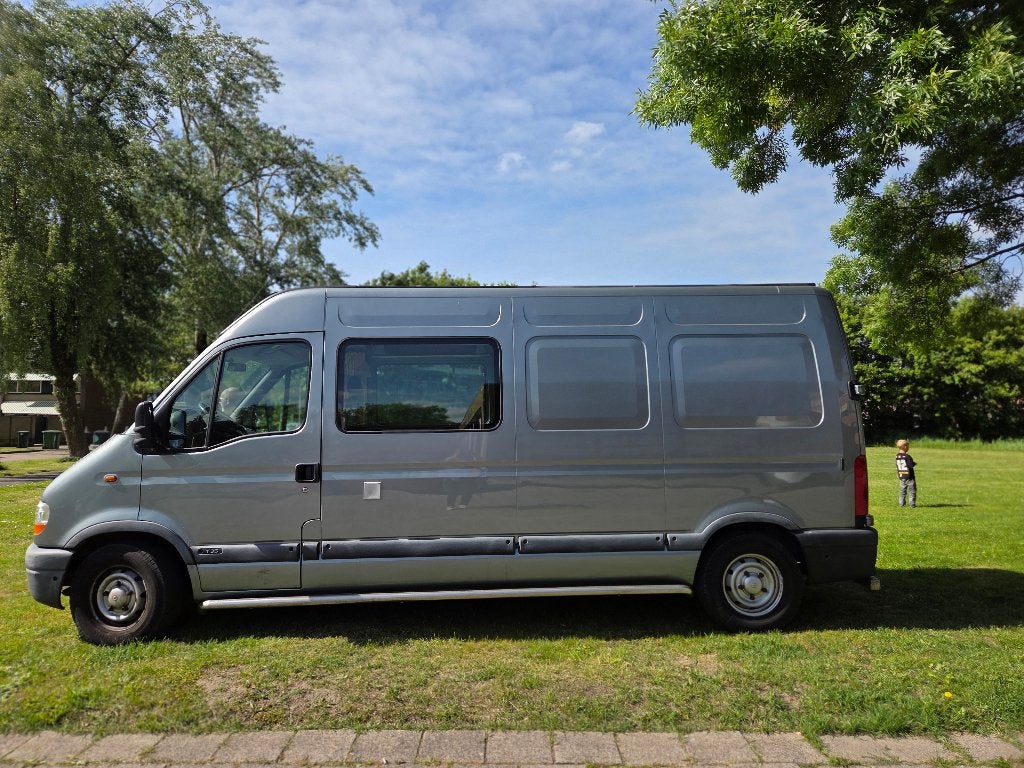 Bus Camper Renault Master 3.5 TD, Caravans en Kamperen, Overige merken, Luifel, Tot en met 2, Particulier