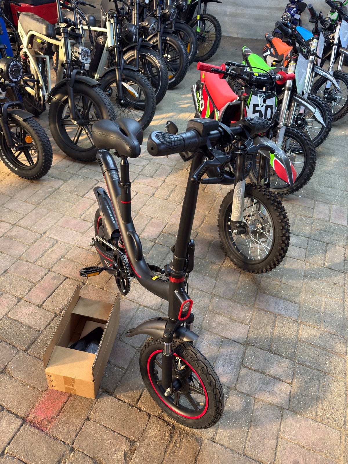 Ouxi V1 pro elektrische vouwfiets nieuw gashandel, Ophalen, Nieuw, Minder dan 14 inch