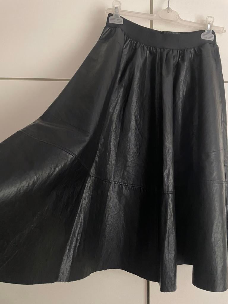 Mooie Drycorn zwarte faux leather rok maat 36, Kleding | Dames, Rokken, Zwart, Ophalen of Verzenden, Zo goed als nieuw, Maat 36 (S)