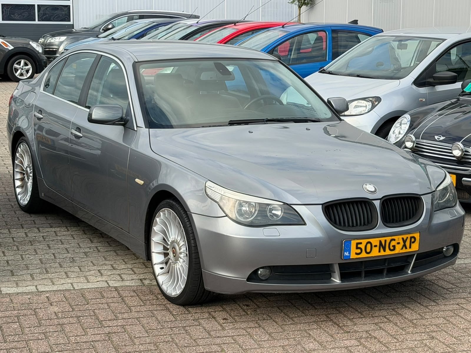 BMW 5-serie 520i Sedan Handgeschakeld 2003 E60 Alpina, Auto's, 2171 cc, Achterwielaandrijving, Bedrijf, Handgeschakeld