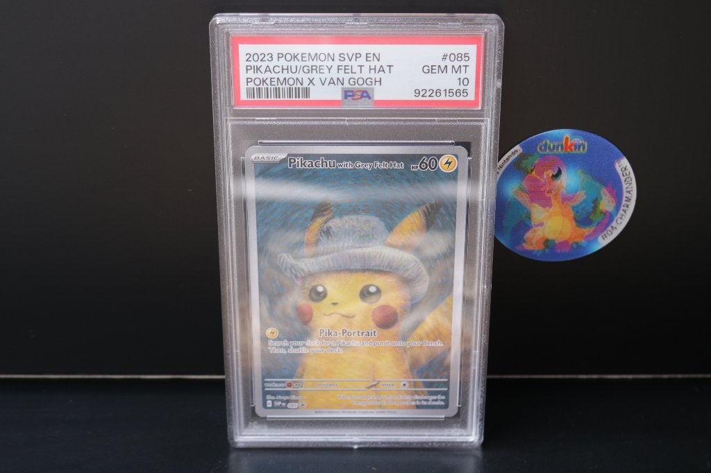 Pokemon PSA 10 Pikachu Van Gogh 2023 Zeldzame kaart, Ophalen of Verzenden, Zo goed als nieuw