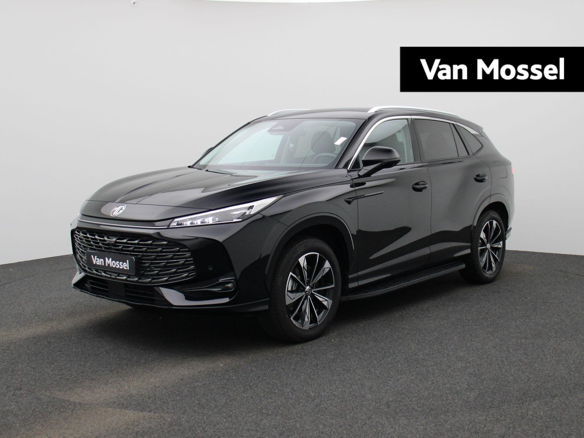 MG HS 1.5 PHEV Aut. Luxury | 100km Elektrisch | Navi | CarPl, Auto's, 12 maanden, Stof, 4 cilinders, Plug-in hybride