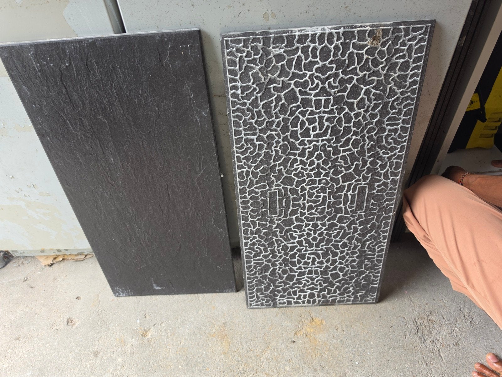 Cliff Black Porseleinsteen Wand- en Vloertegel 30x60 cm, Ophalen, 60 cm of meer, Nieuw, Minder dan 5 m²