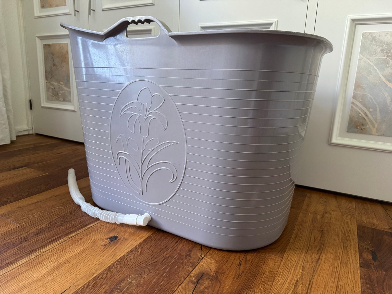 EKEO zitbad 200 liter voor volwassenen - Grijs, Ophalen, Zo goed als nieuw