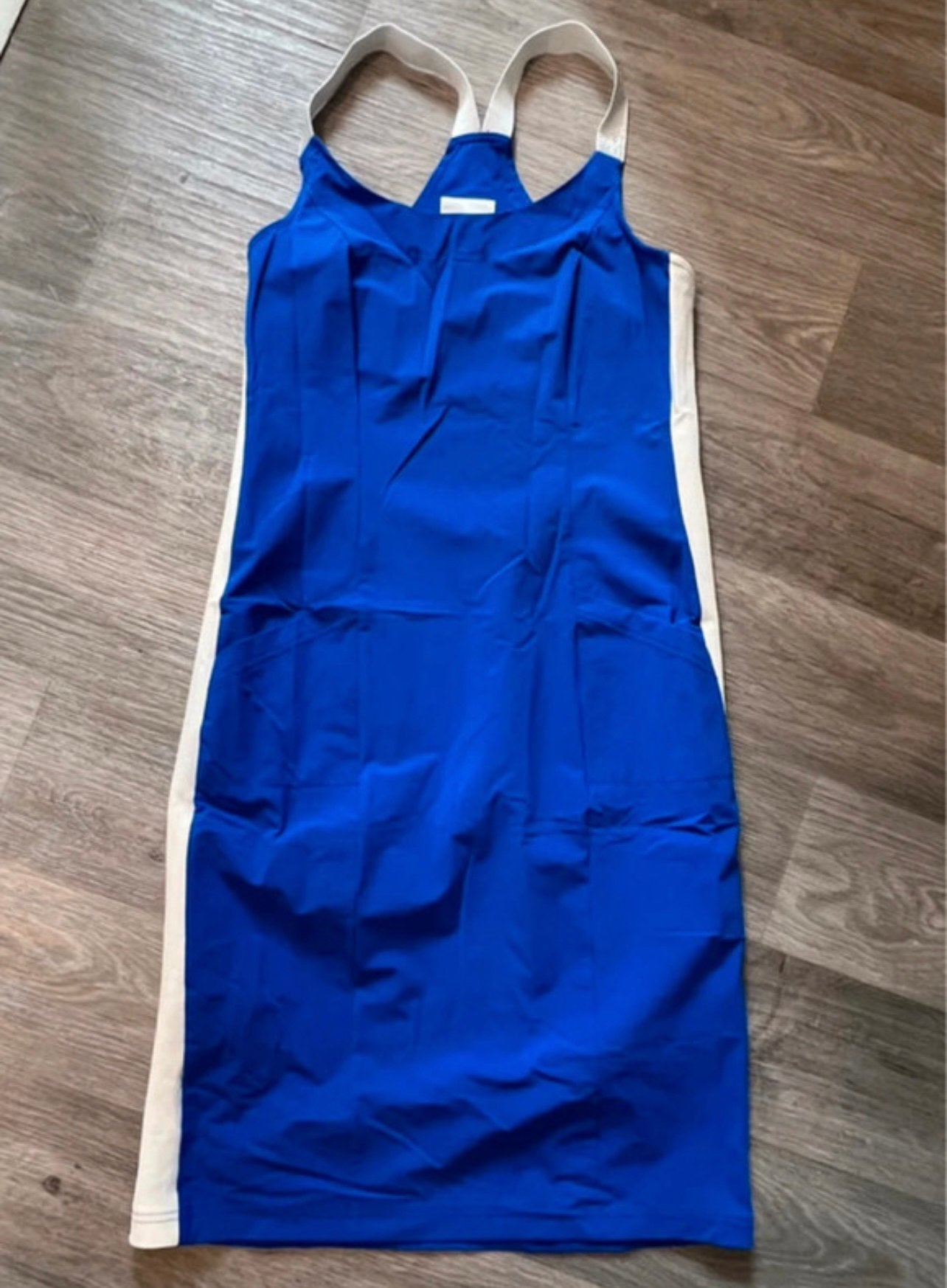 Blauwe travel kruisband jurk Helena Hart, Ophalen of Verzenden, Zo goed als nieuw, Maat 36 (S), Blauw