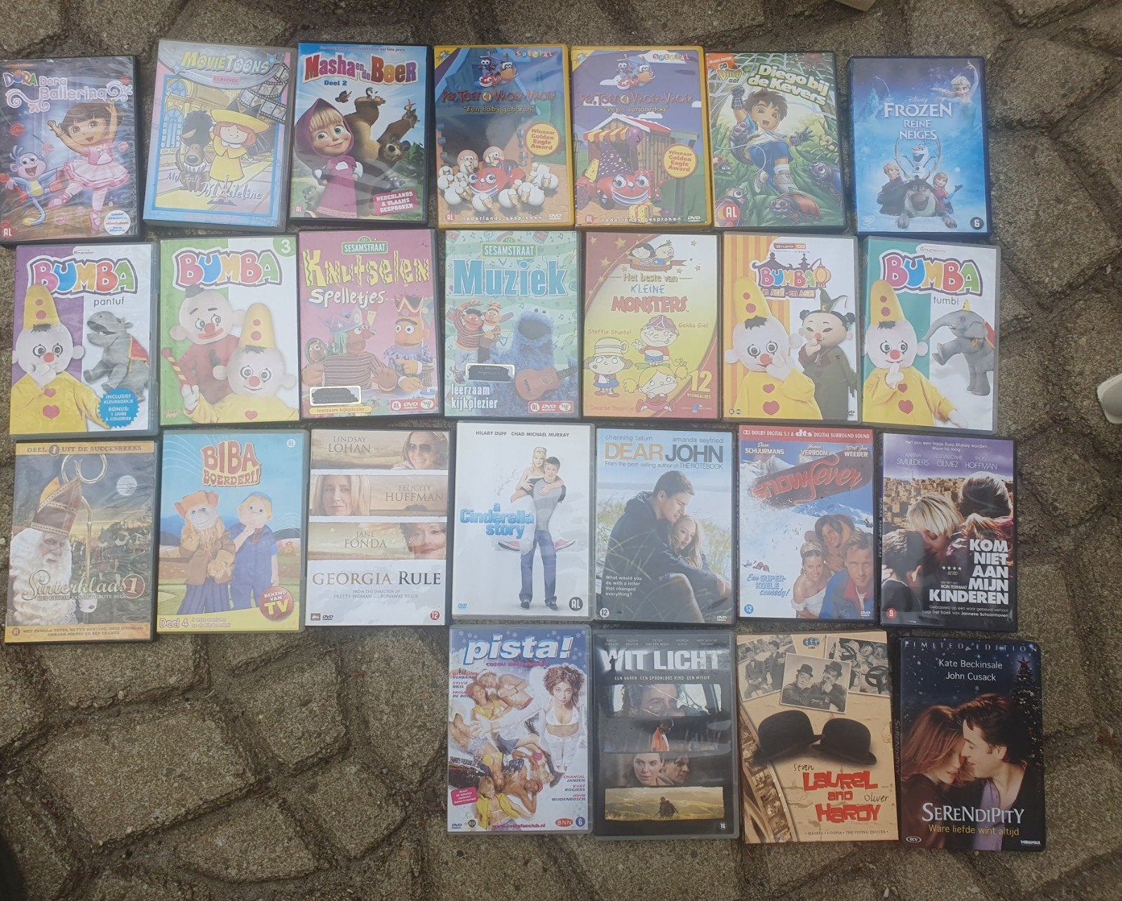 Te koop dvd's, Alle leeftijden, Ophalen, Zo goed als nieuw