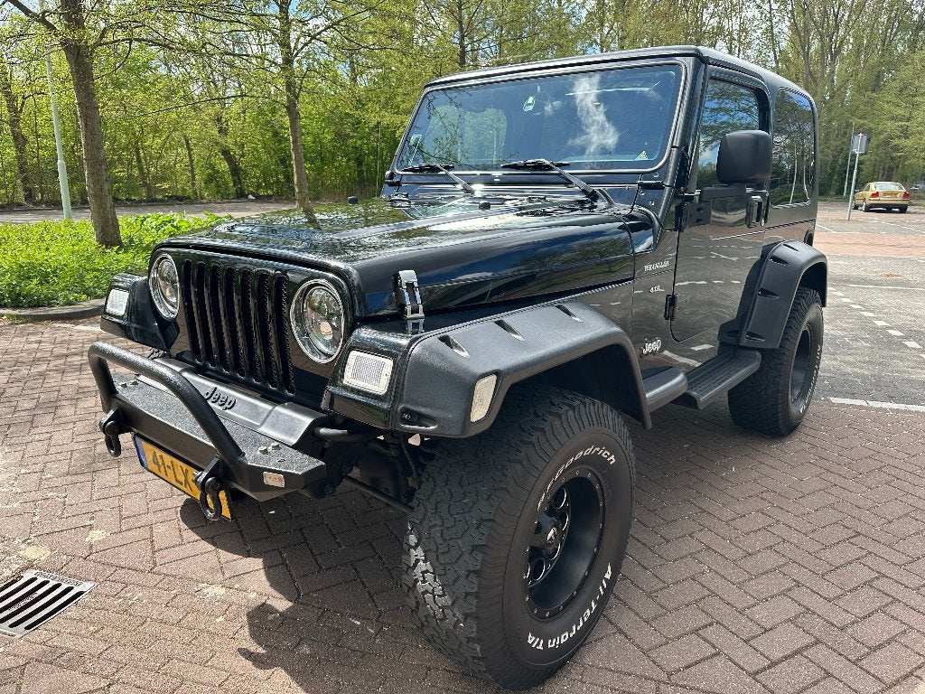 JEEP WRANGLER TJ 4.0i Hardtop SAHARA, Auto's, Automaat, Euro 5, Zwart, Cabriolet