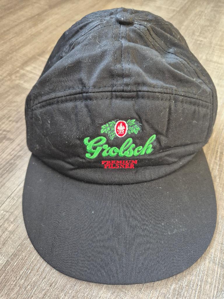Te koop: zwart Grolsch petje/ cap, Premium Pilsner, cadeau, Ophalen of Verzenden, Nieuw, Overige typen, Grolsch