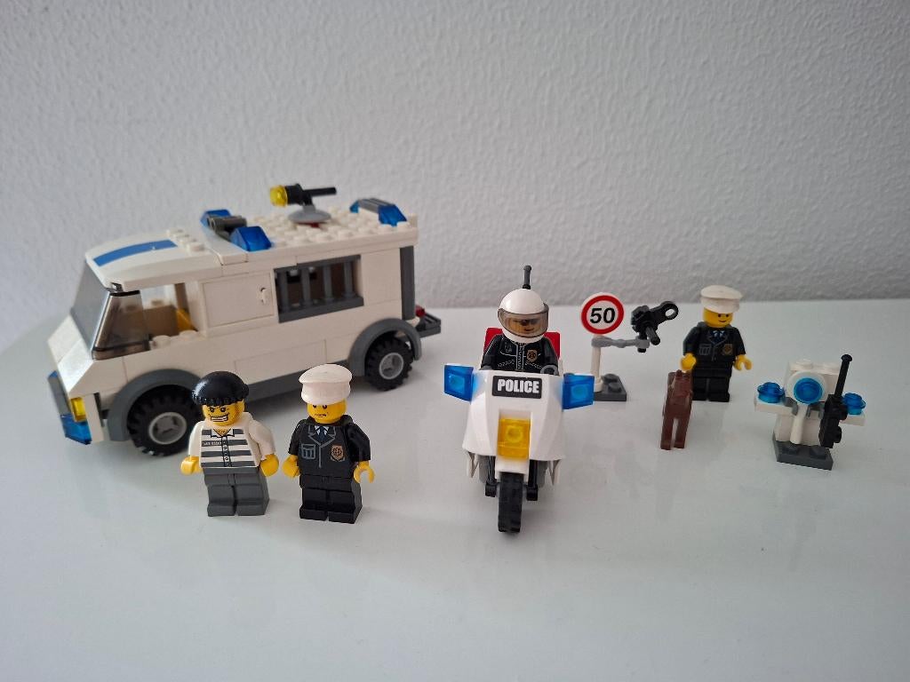 LEGO 5612, 7235 en 7245 politie, Kinderen en Baby's, Speelgoed | Duplo en Lego, Ophalen of Verzenden, Gebruikt, Compleet, Lego