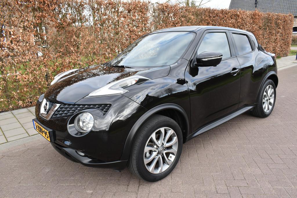 Nissan Juke 1.6 AUT. Connect Edition LPG LUXE UITV., Auto's, Nissan, Euro 5, 4 cilinders, Origineel Nederlands, Bedrijf