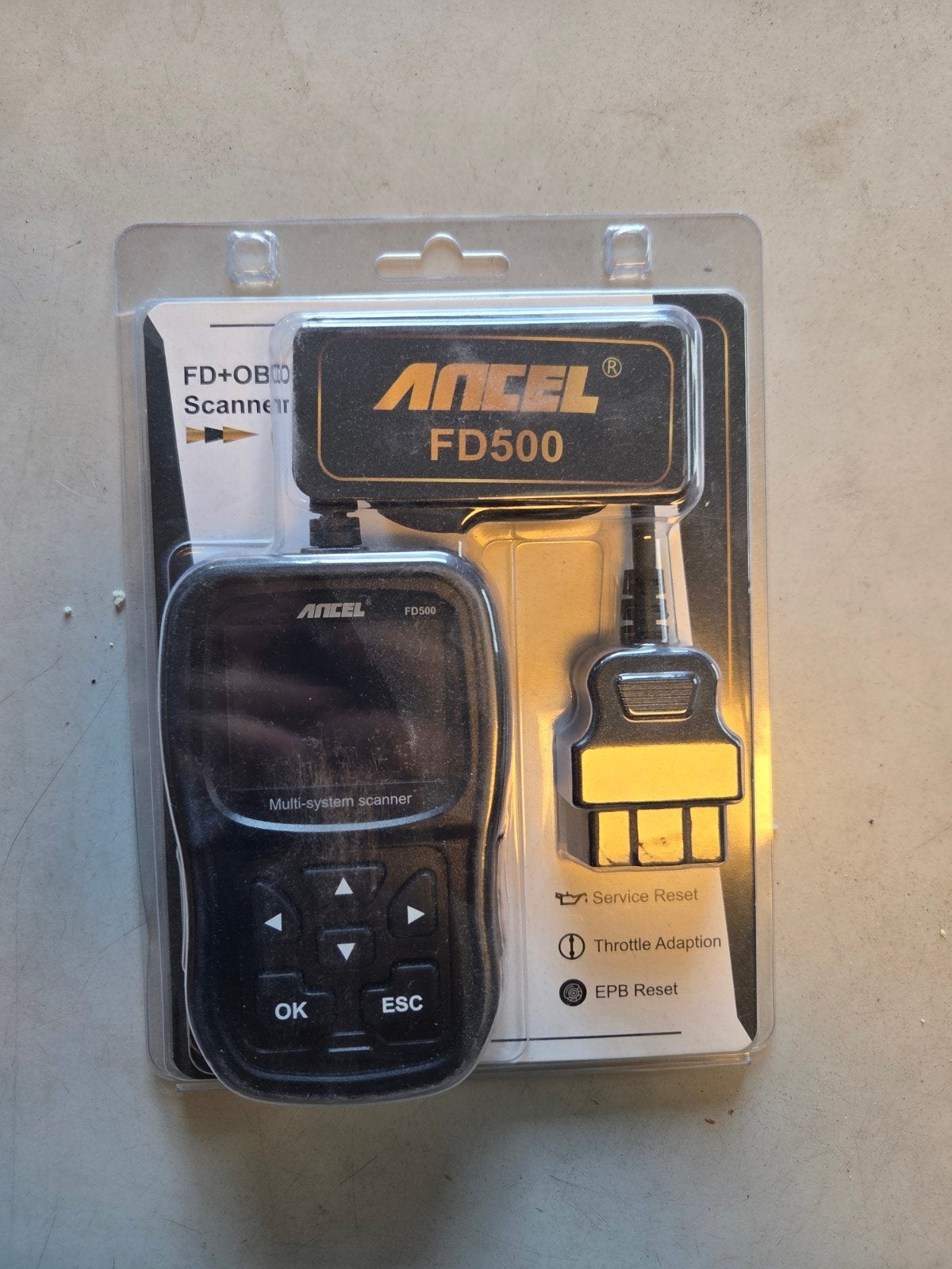 ANCEL FD500 OBD2 Scanner - Ford/Lincoln/Mercury, Ophalen of Verzenden, Nieuw