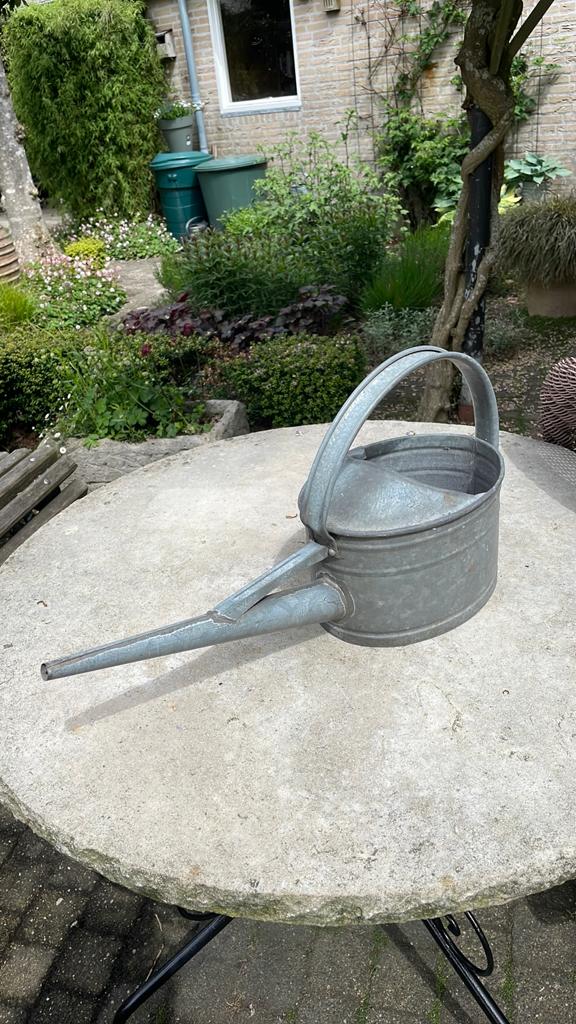 Oude zinken gieter, Ophalen of Verzenden