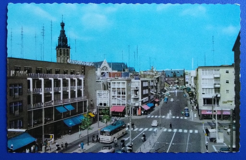 Nijmegen, Augustijnenstraat. Klf, Verzenden, 1960 tot 1980, Ongelopen, Gelderland