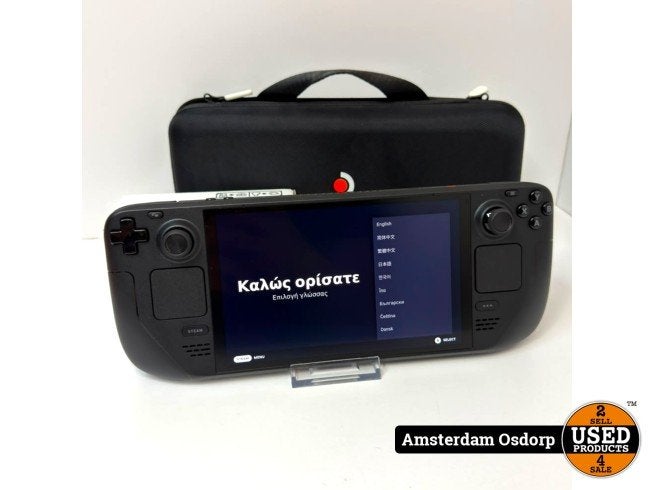 Valve Steamdeck OLED 1TB + Case | Zeer nette staat, Spelcomputers en Games, Flex Ltd., Zo goed als nieuw, https://flex.com/contact-us