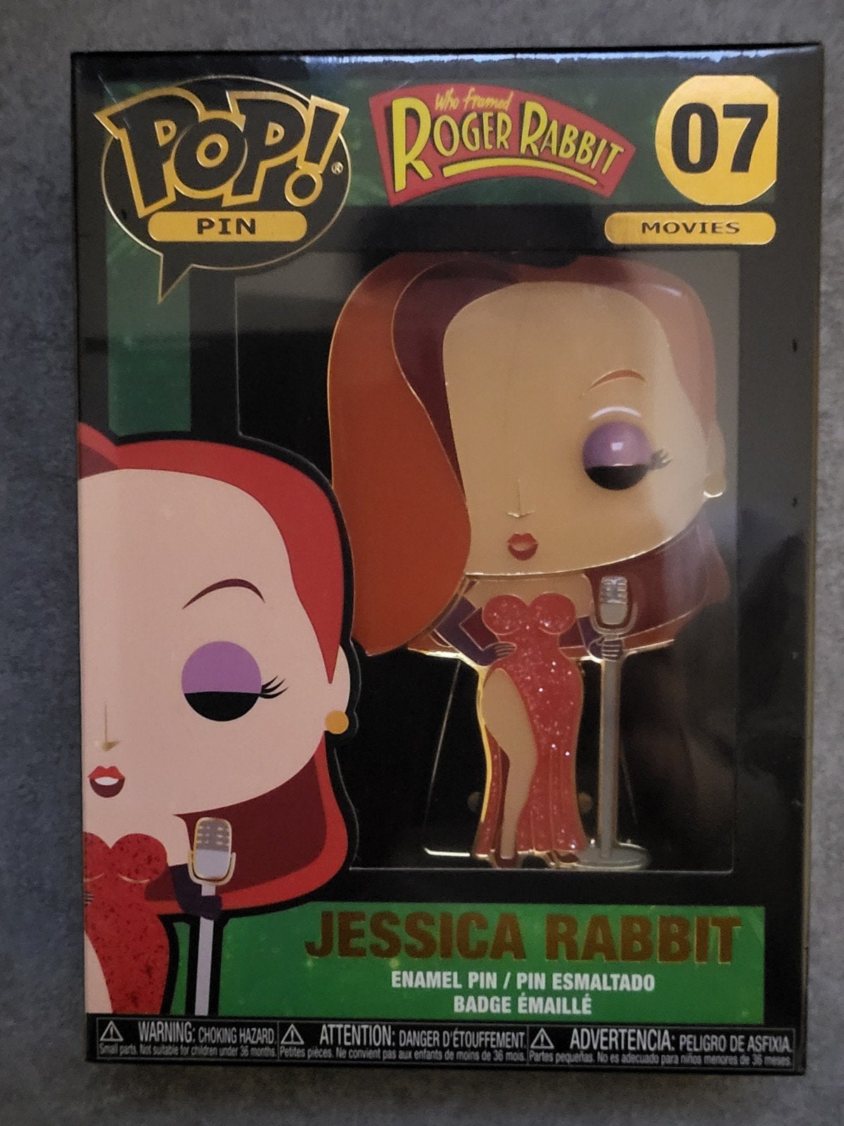 Jessica Rabbit funko pop pin, Ophalen of Verzenden, Nieuw
