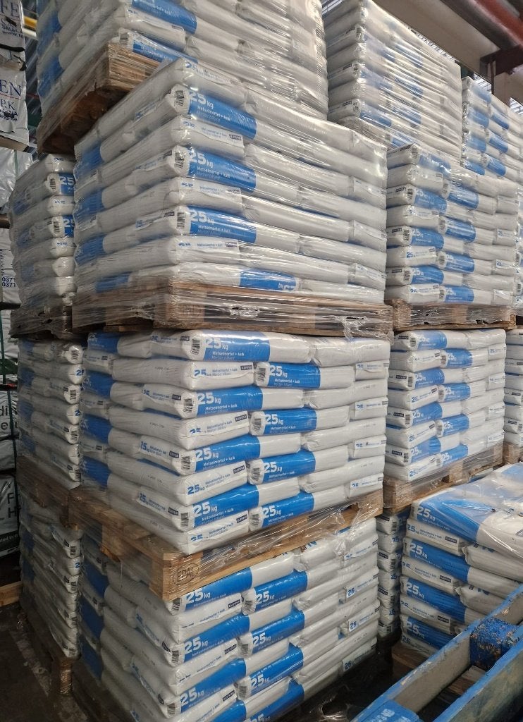 Pallets Metselmortel met Kalk, Ophalen of Verzenden, Nieuw