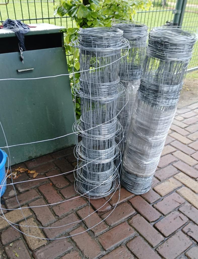 3 rollen nieuw gaas, Tuin en Terras, Ophalen, Nieuw, Minder dan 10 meter