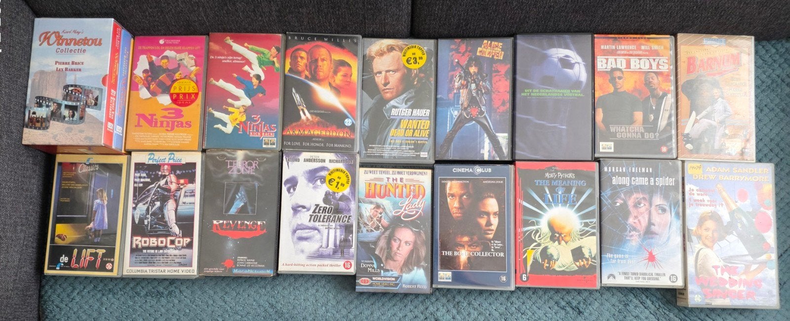 Collectie VHS Videobanden: Elvis, Beatles, Winnetou, f, Ophalen of Verzenden, Gebruikt, Overige genres, VHS