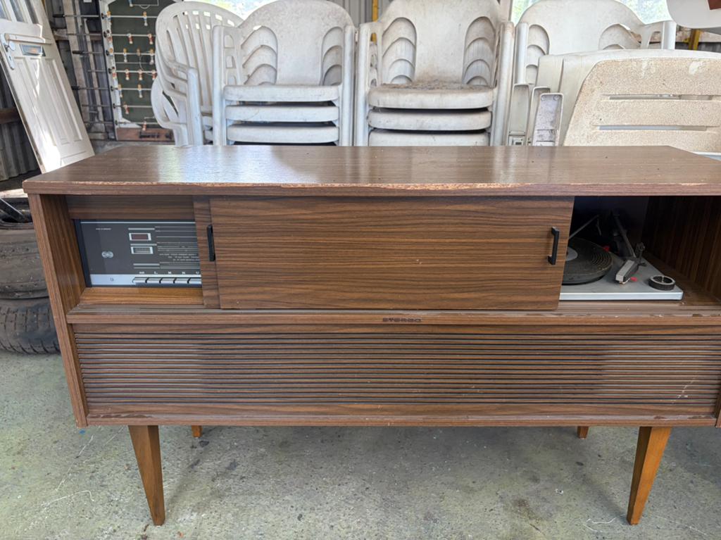 Vintage Radio/Platenspeler Meubel Jaren '60, Ophalen, Gebruikt, Tuner of Radio, Overige merken