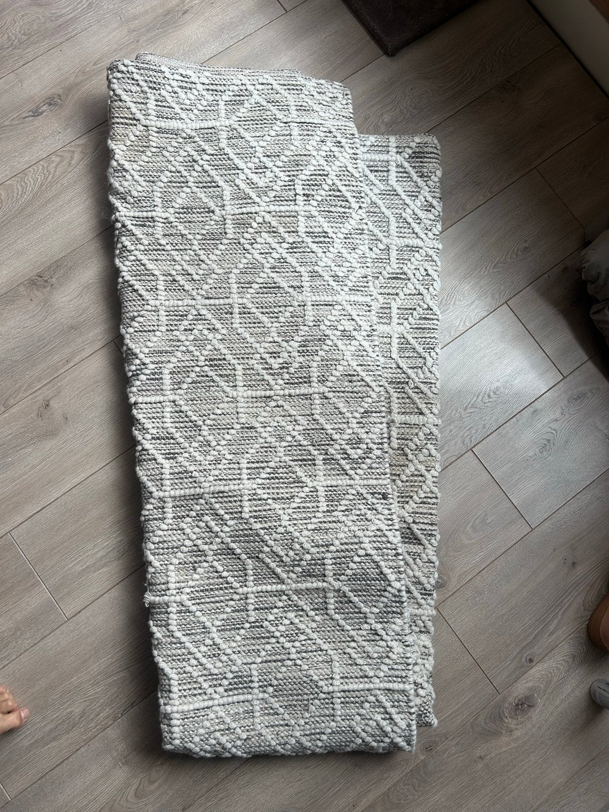 Sissy-Boy vloerkleed met geometrisch patroon, Huis en Inrichting, Stoffering | Tapijten en Kleden, Ophalen, Gebruikt, 50 tot 100 cm