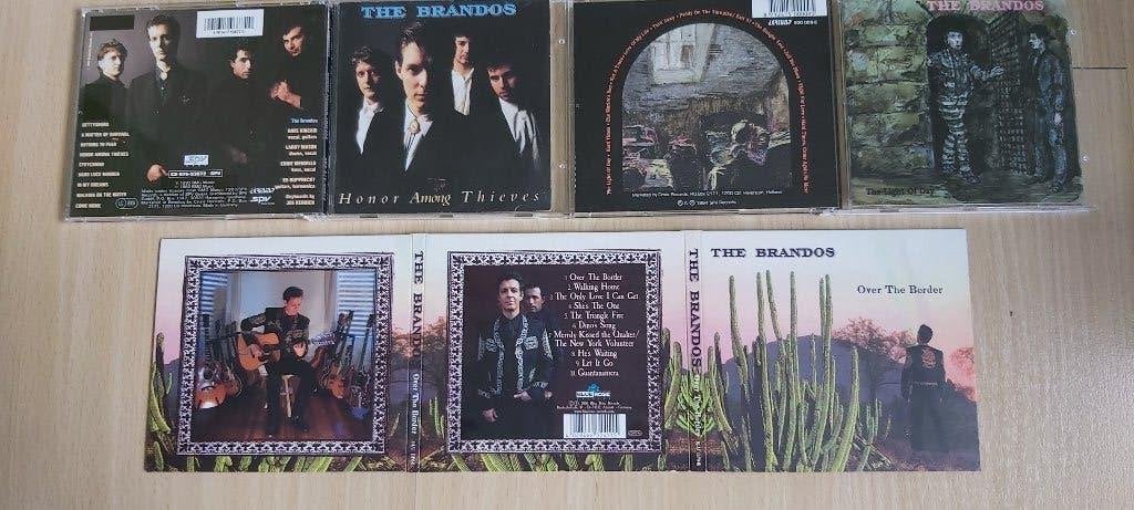 The Brandos 3 CD's 1 koop 24 euro ook los, Ophalen of Verzenden, Zo goed als nieuw, Pop, Overige typen