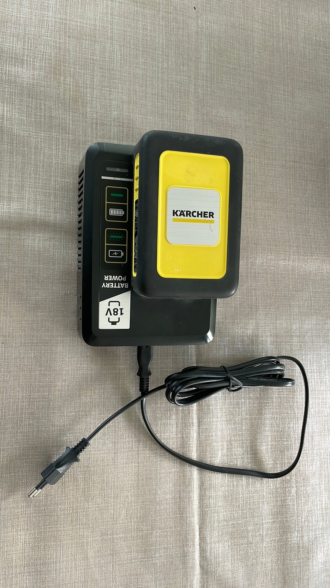 Karcher accu 18V. 2.5 AH, Ophalen of Verzenden, Zo goed als nieuw, Multimeter