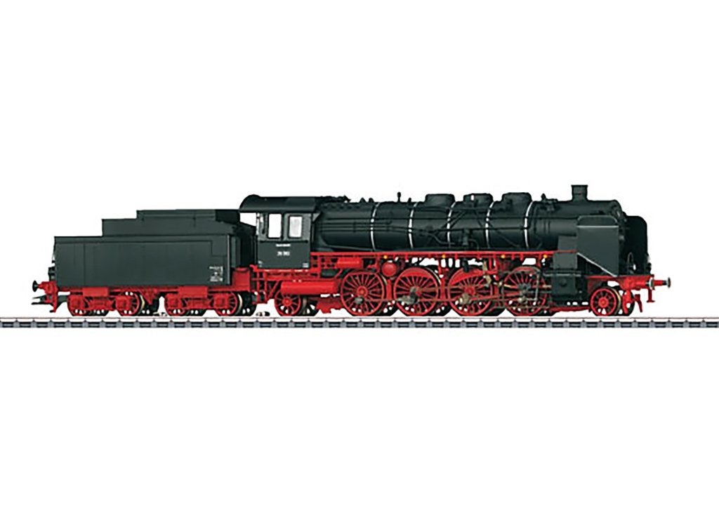 Märklin 39393 H0 Stoomlocomotief met tender BR 39 - MFX, Wisselstroom, Locomotief, Ophalen of Verzenden, Zo goed als nieuw