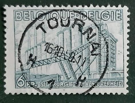 Belg jaar 1948 cob nr 771 centrale stempel, Verzenden, Gestempeld, Gestempeld