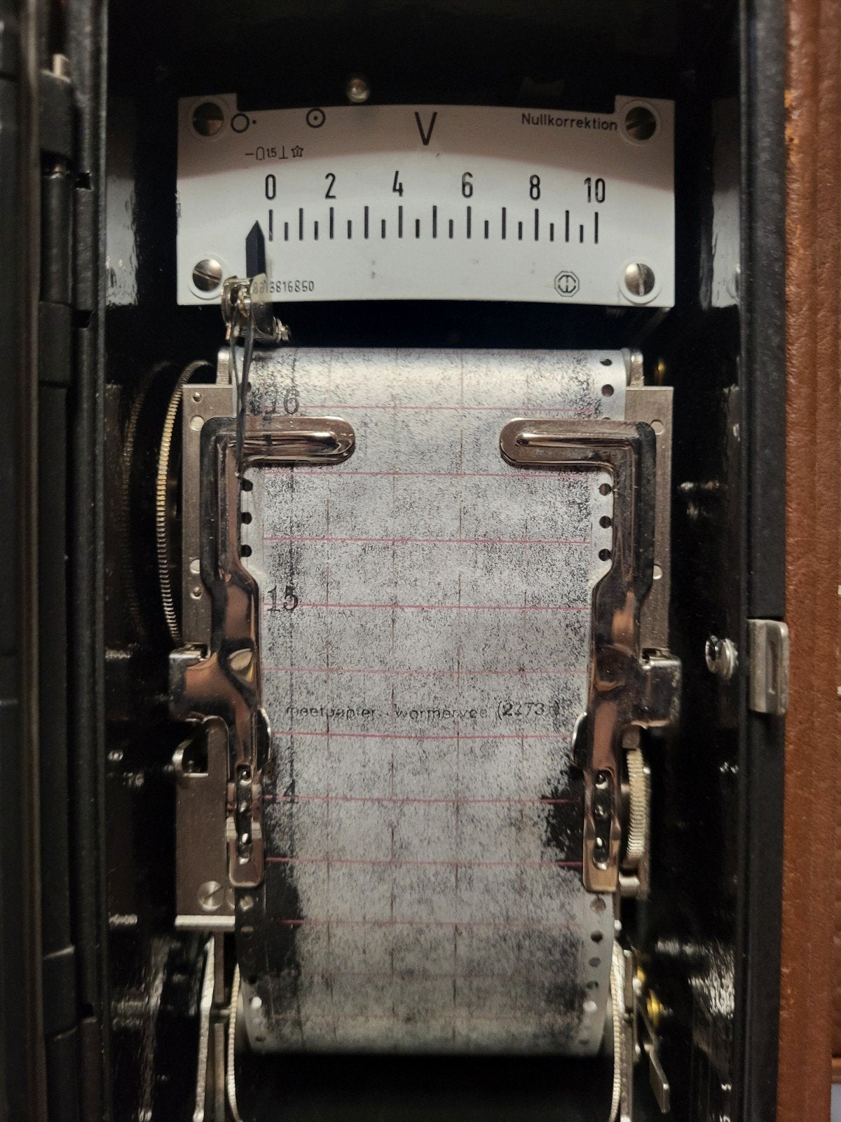 Draagbare schrijvende voltmeter/spanningsrecorder in koffer, Ophalen of Verzenden
