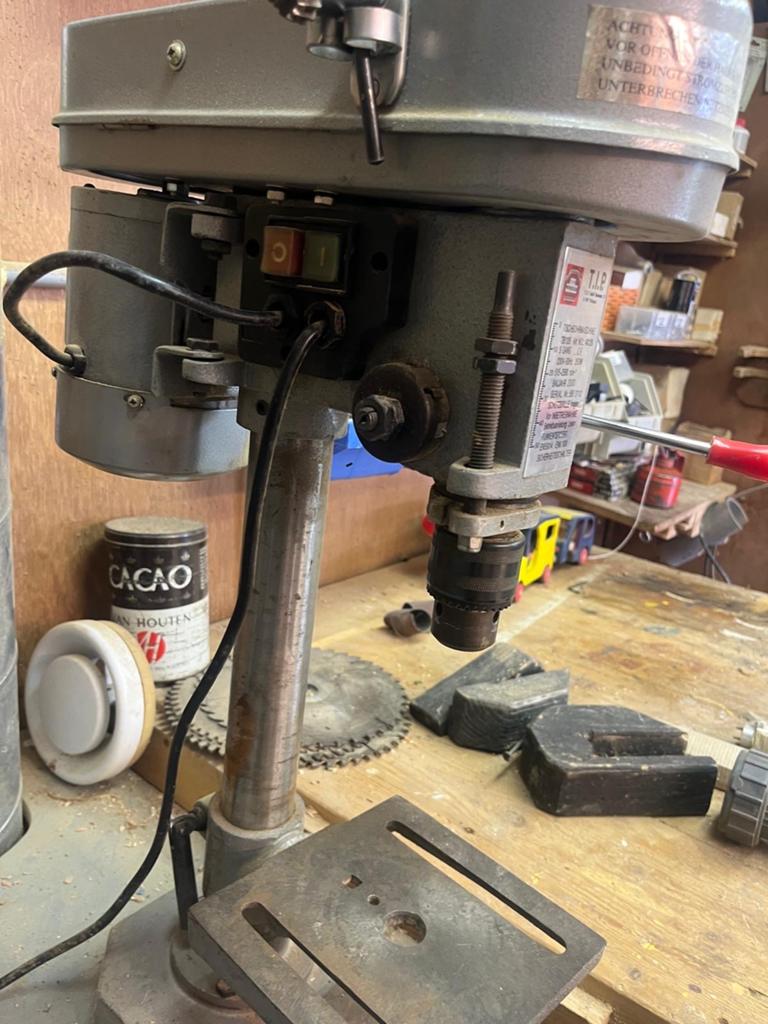T.I.P. Kolomboormachine TB13/5 - 350W - Bouwjaar 2000, Ophalen of Verzenden, Gebruikt, Minder dan 400 watt, Kolomboormachine