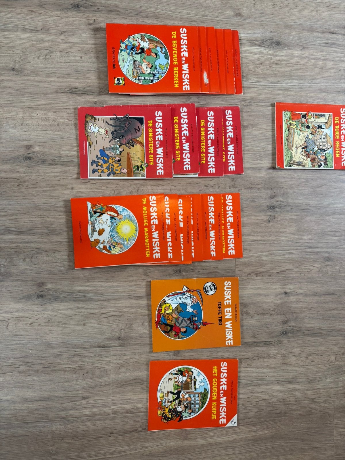 Suske en wiske -eerste drukken en reclame uitgaven, Meerdere stripboeken, Ophalen, Gelezen