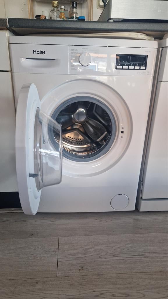 Haier HW70-16F4 Wasmachine, Witgoed en Apparatuur, Wasmachines, Gebruikt, Voorlader, 6 tot 8 kg, 85 tot 90 cm, 1600 toeren of meer