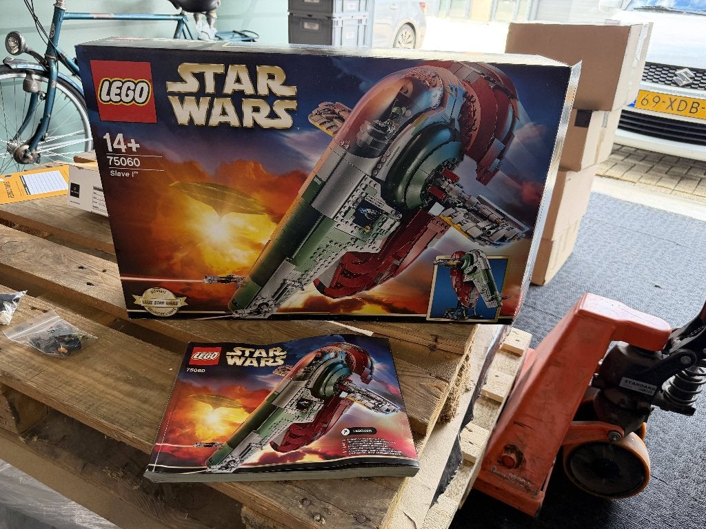 LEGO Star Wars 75060 Slave I - Gebruikt, Star Wars, Denemarken, Lego, Ophalen of Verzenden