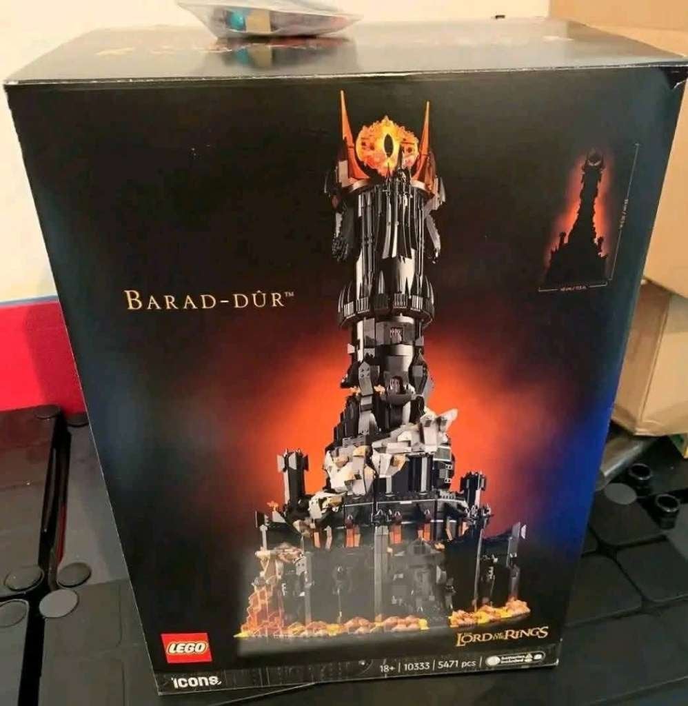 LEGO Icons 10333 Le Seigneur des Anneaux : Barad-dûr, Lego, Nieuw, Ophalen of Verzenden, Inclusief accessoires