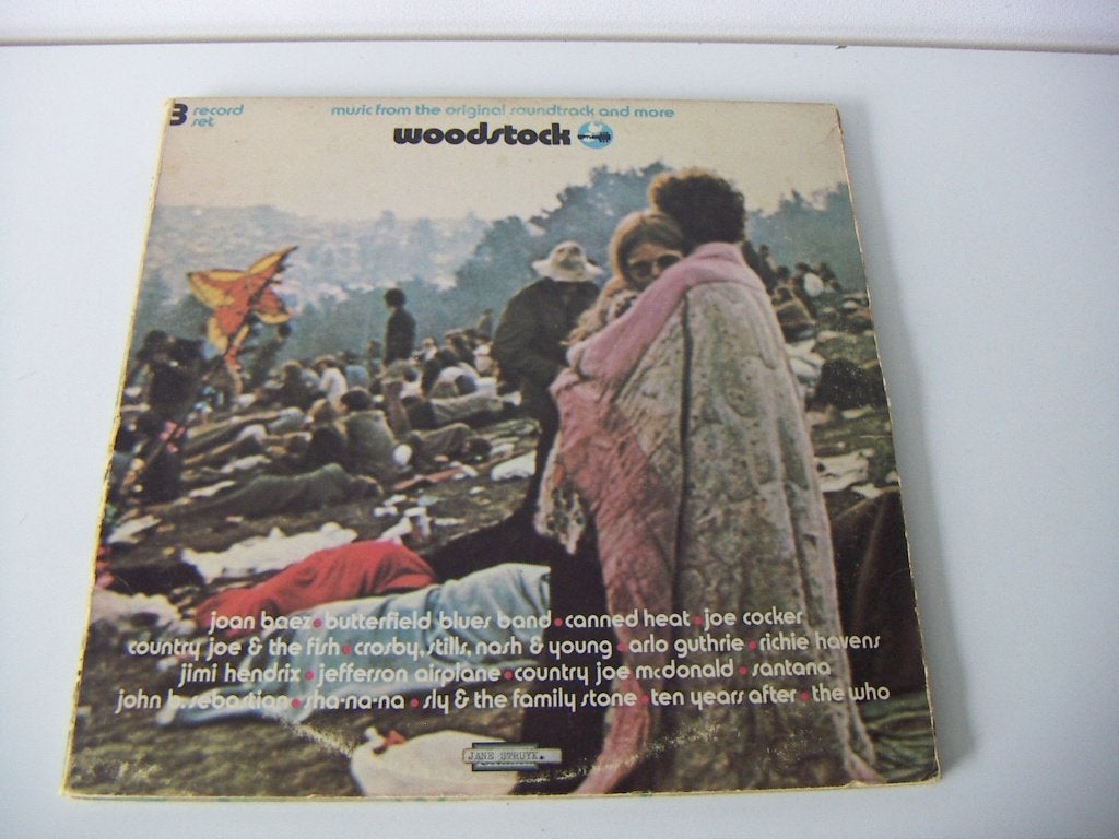 Vinyl LP`s,   Woodstock., Boxset, Gebruikt, Boxset, Pop
