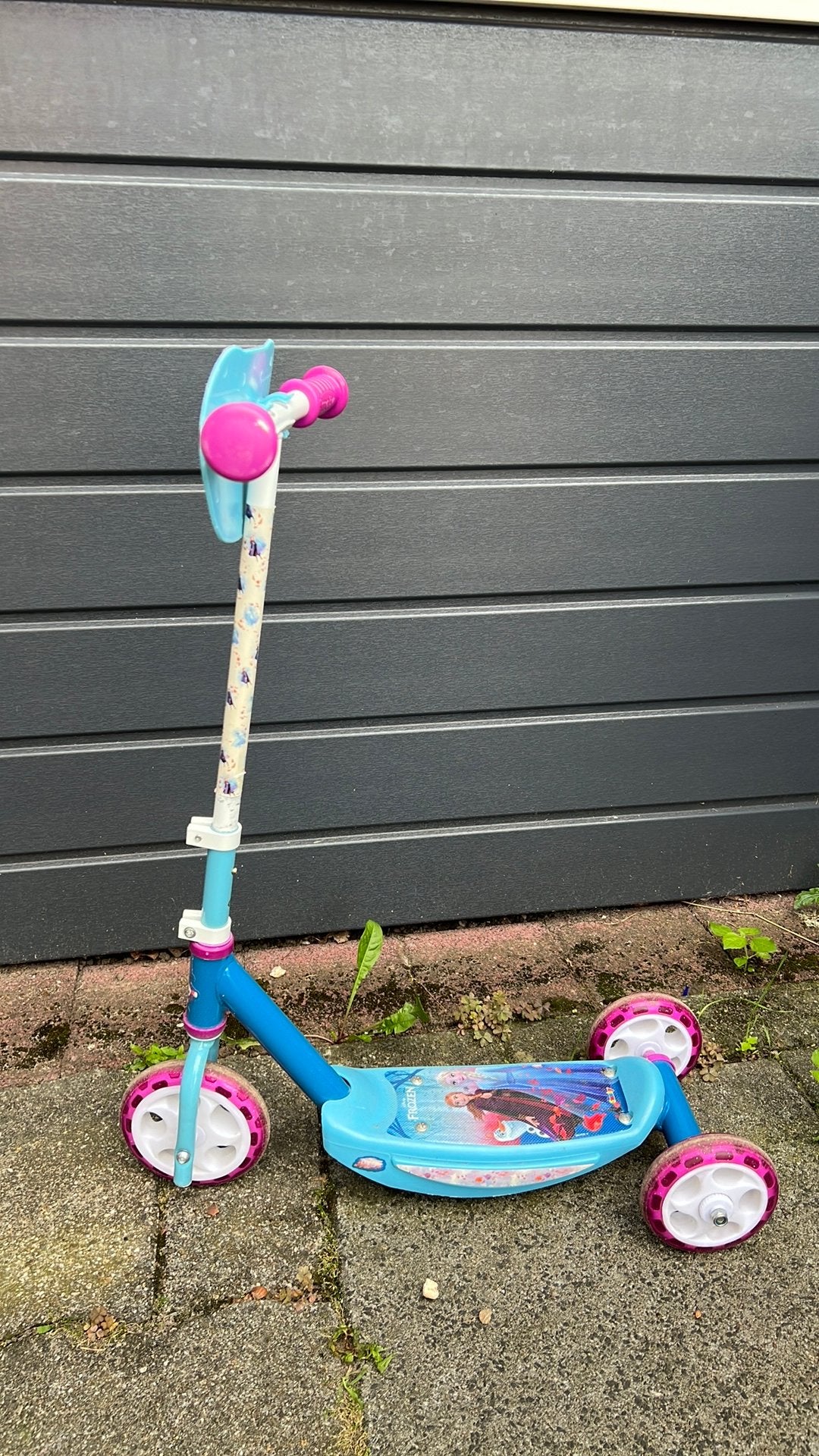 Smoby/ frozen kinderstep, Fietsen en Brommers, Steps, Ophalen, Gebruikt, Gewone step