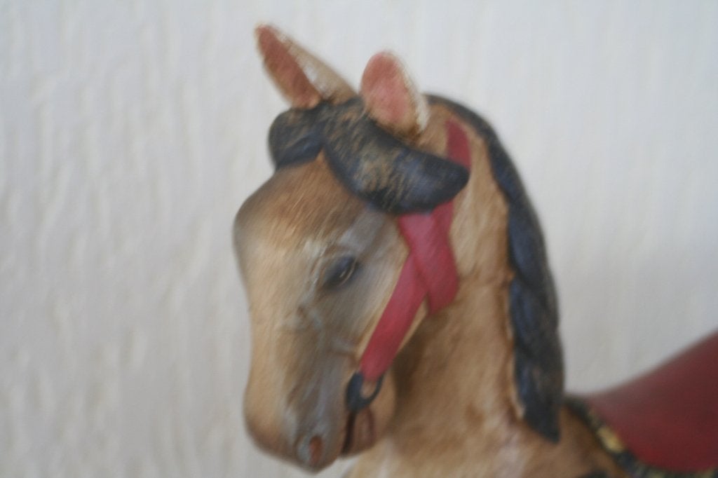 Antiek hele mooie oud beeld van paard, Ophalen of Verzenden, Zoogdier, 20 - 50 cm, Beeld