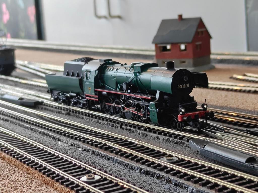 Roco 70271 BR52 NMBS h0 digitaal met esu loksound5, Ophalen of Verzenden, Zo goed als nieuw, Roco, Gelijkstroom