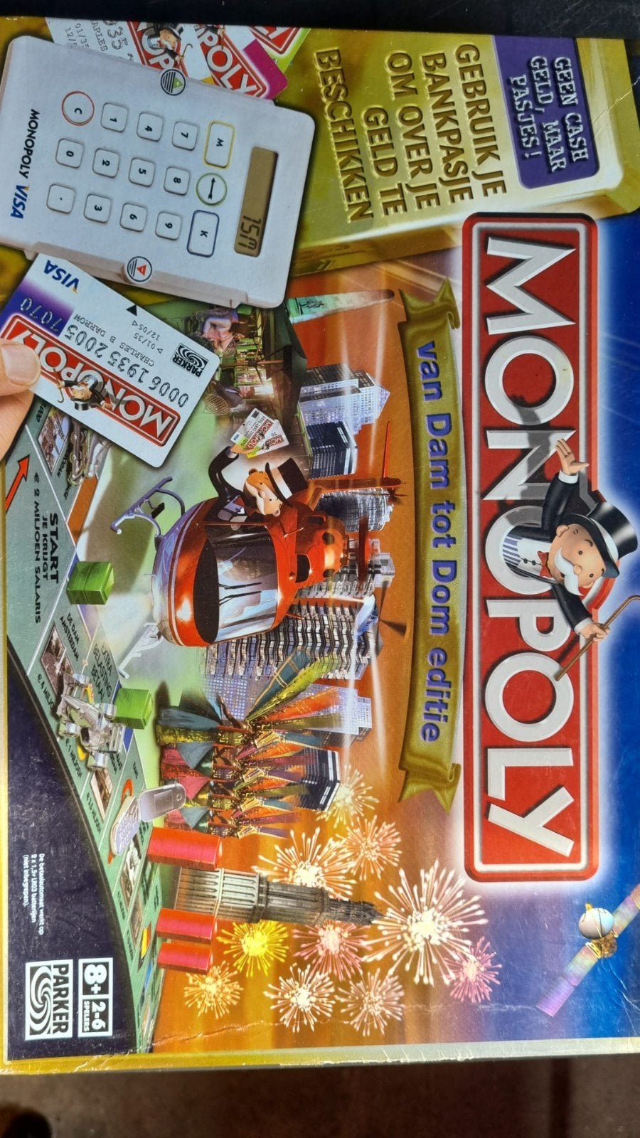 Monopoly digitaal. Met bankpassen en pinautomaat., Hobby en Vrije tijd, Gezelschapsspellen | Bordspellen, Vijf spelers of meer