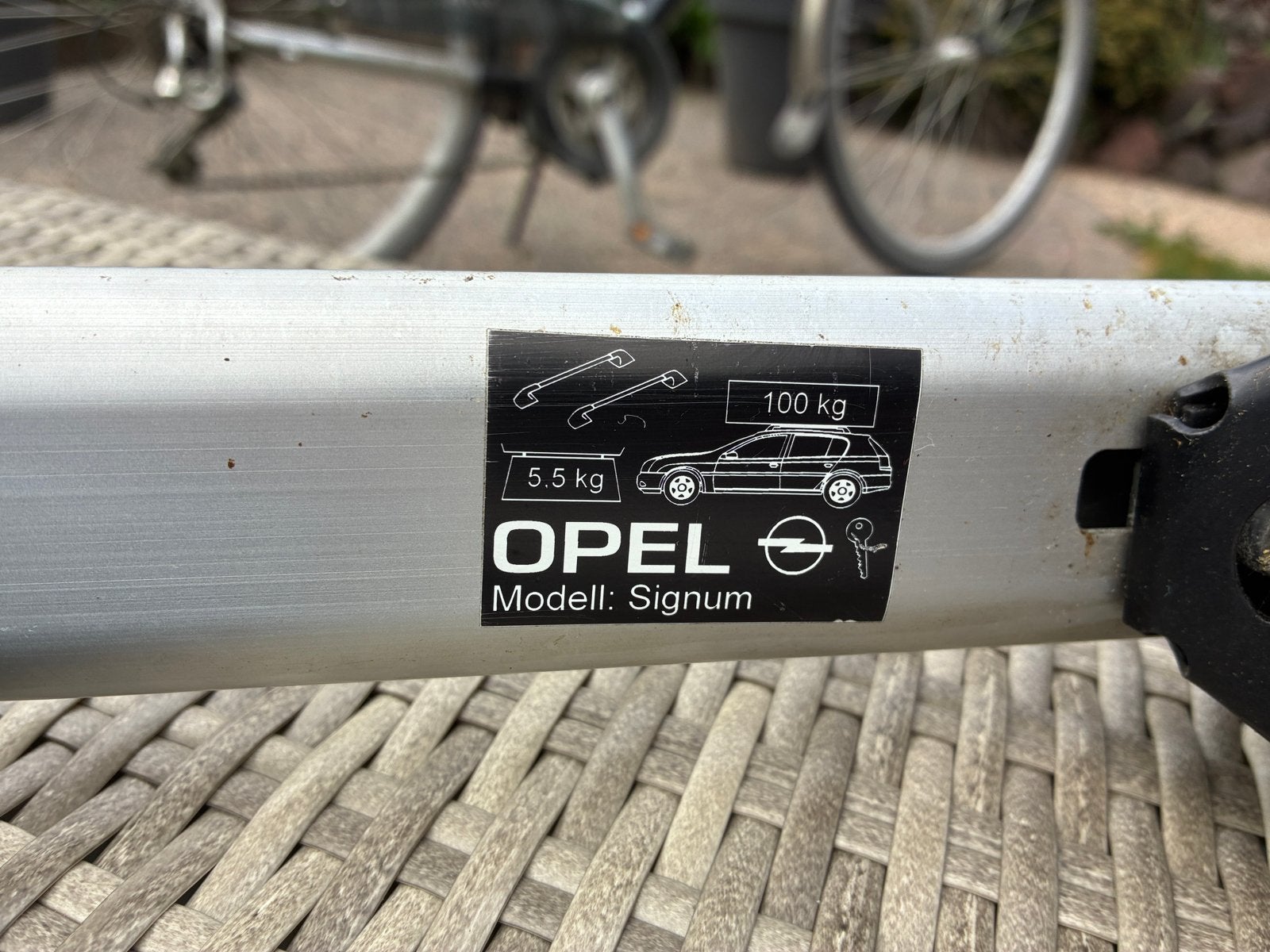 Voor opel astra h en misschien ander typen met dakrail, Ophalen of Verzenden, Zo goed als nieuw