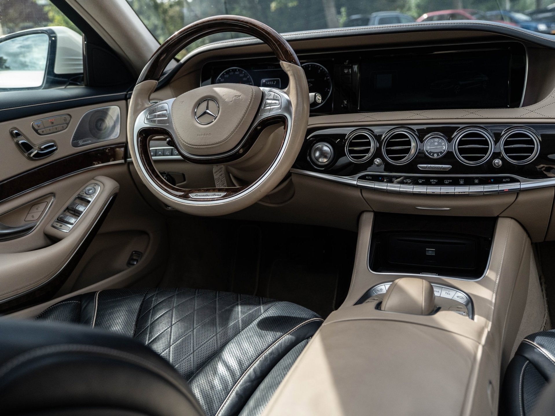 Mercedes-Benz S-klasse 500 4Matic Lang Prestige - MAYBACH IN, Auto's, Dealer onderhouden, Gebruikt, Maybach S-Klasse, Wit