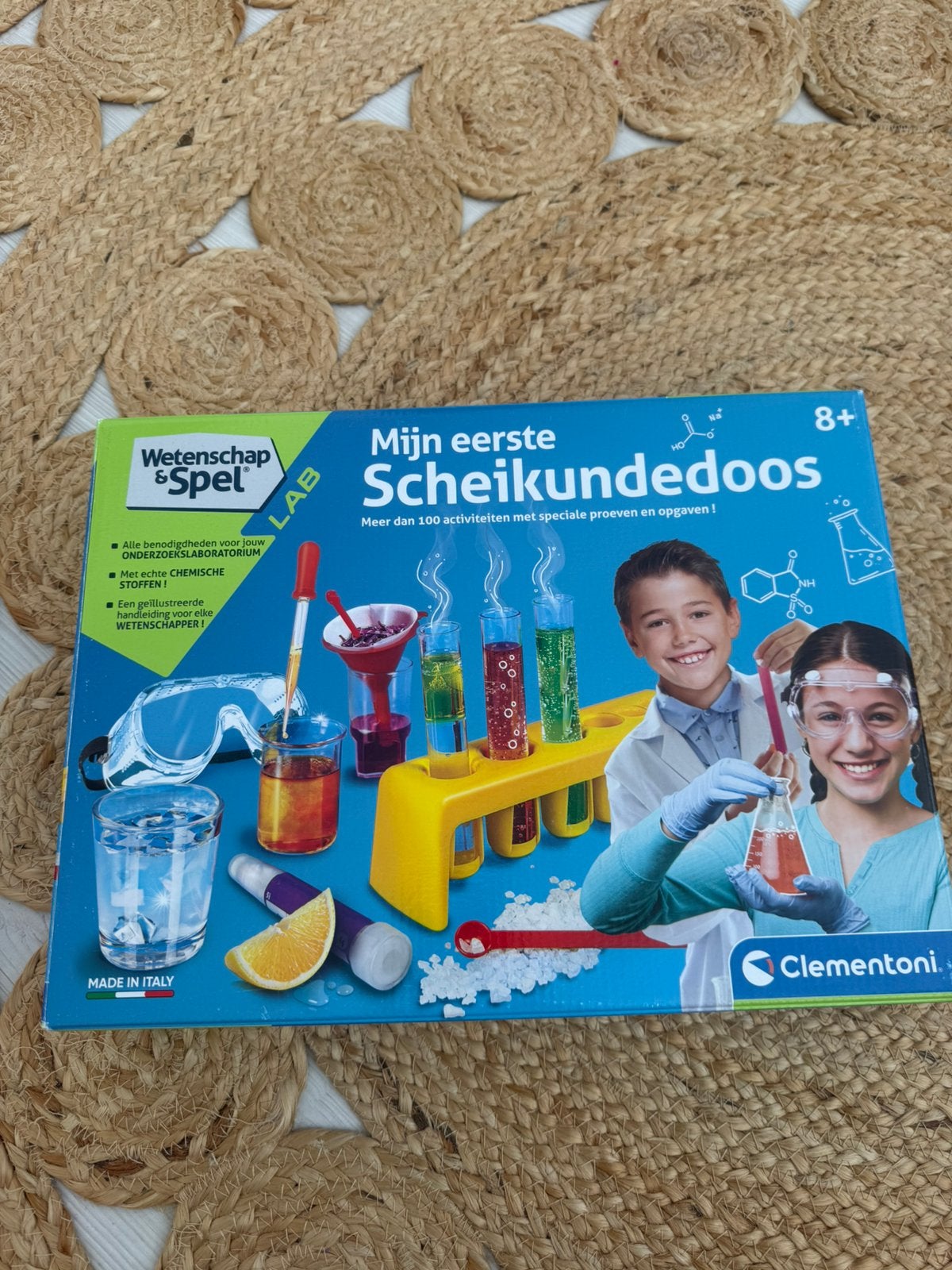 Mijn eerste scheikunde doos clementoni nieuw kinder leerzaam, Ophalen of Verzenden, Nieuw