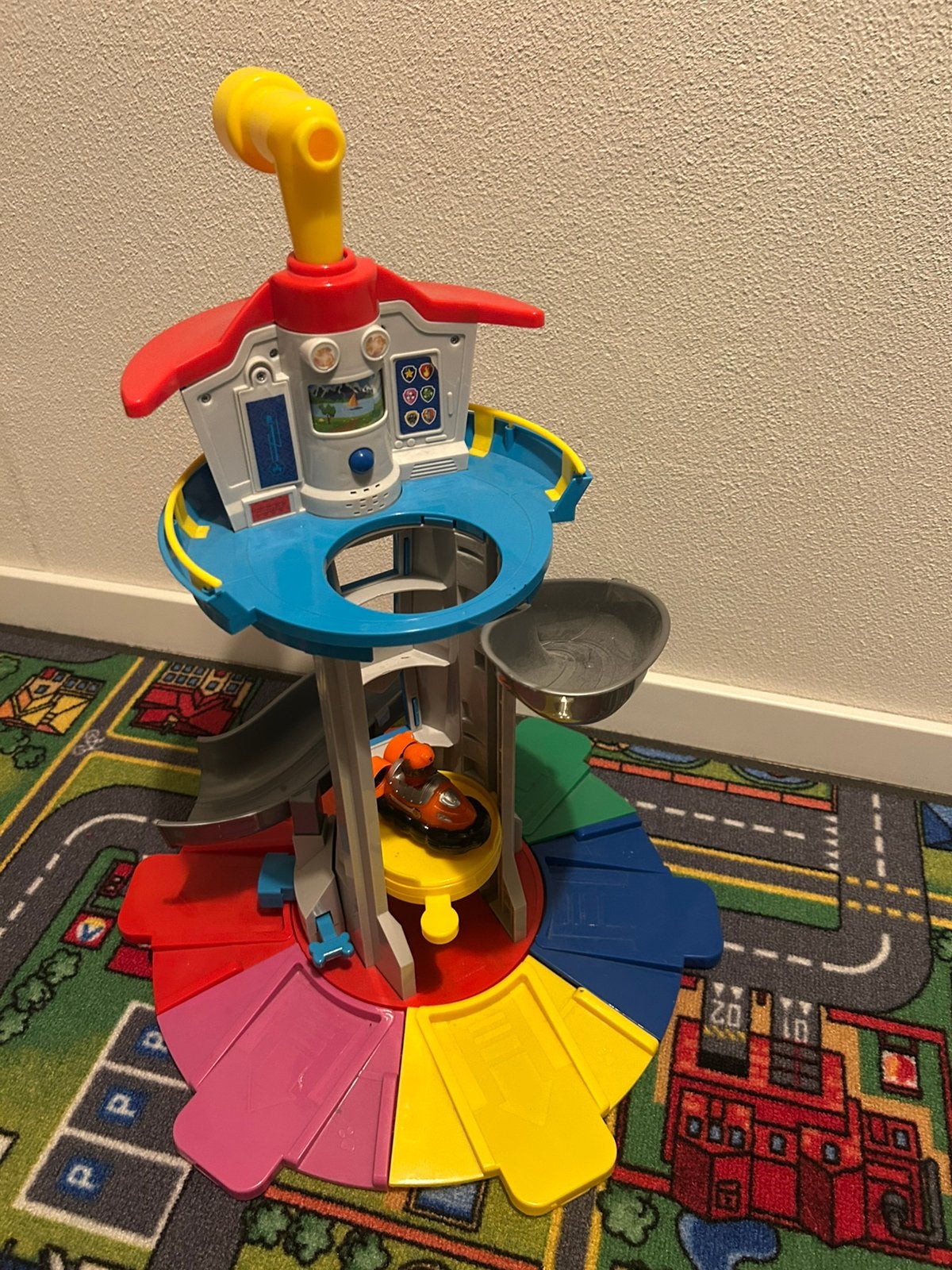 Paw patril uitkijk inclusief 6 voertuigen, Kinderen en Baby's, Ophalen of Verzenden, Zo goed als nieuw