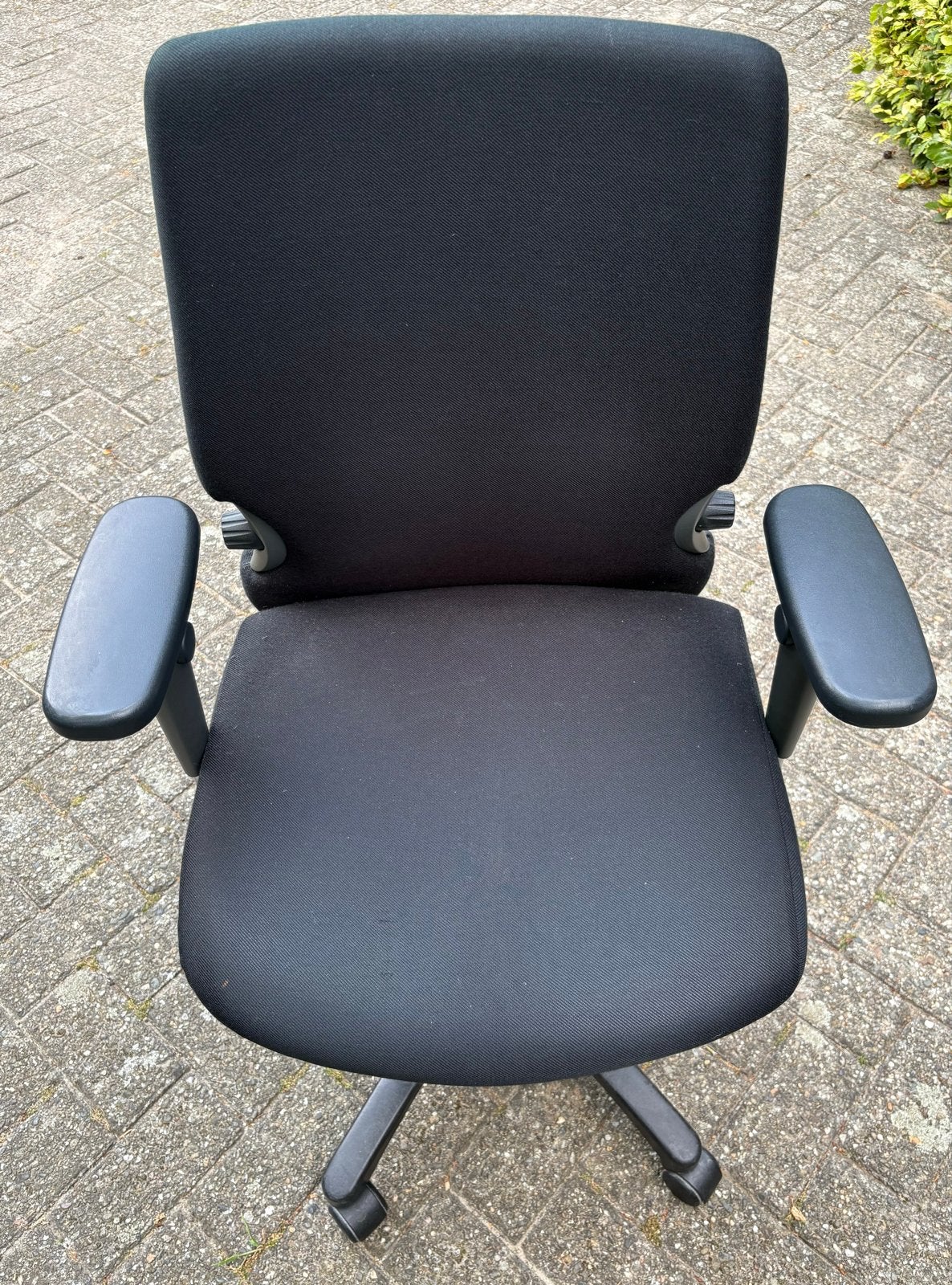 Bureaustoel, Ophalen, Gebruikt, Zwart, Bureaustoel