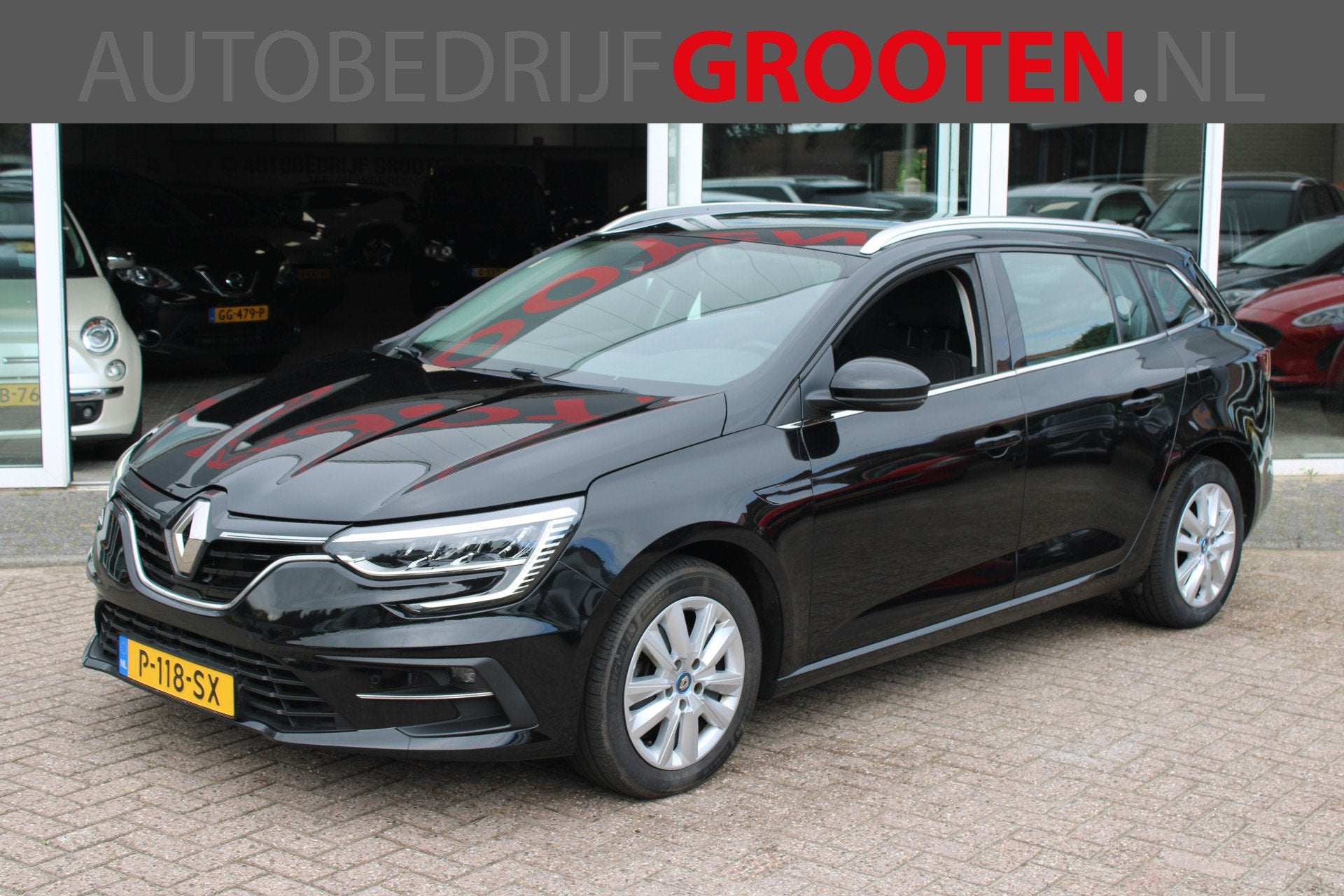 Renault Mégane Estate 1.6 E-Tech Plug-In Hybrid 160 Busines, Auto's, Dealer onderhouden, Gebruikt, 4 cilinders, Verwarmde buitenspiegels