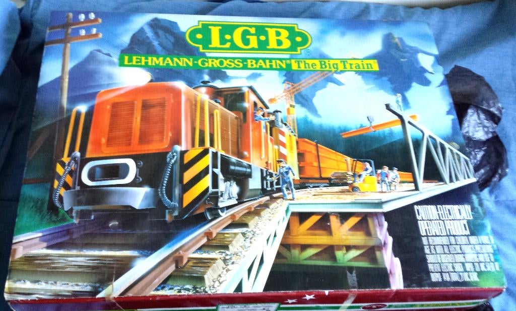 Treinen Verzameling 21990 Spoor Lehmann Modeltreinen LGB Set, Ophalen of Verzenden, Gebruikt, Gelijkstroom, LGB