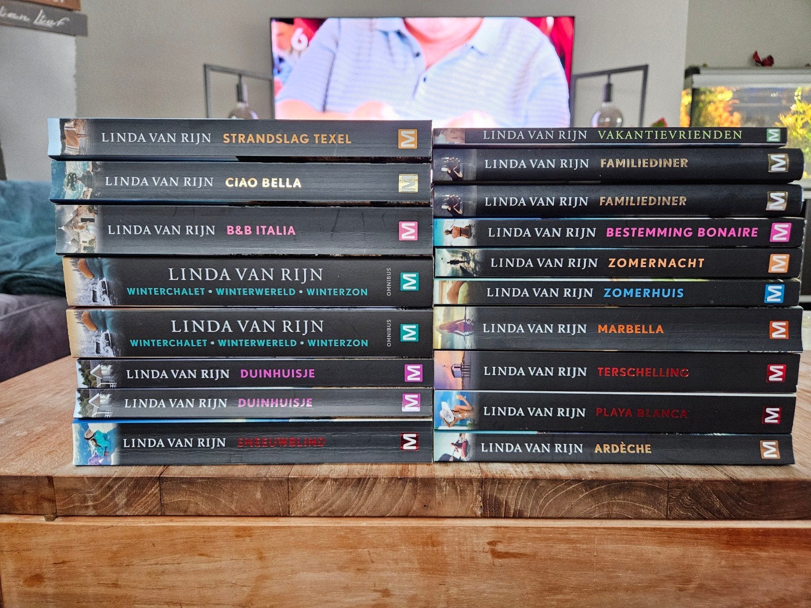 Linda van Rijn, Trillers, spannende boeken, Ophalen of Verzenden, Zo goed als nieuw