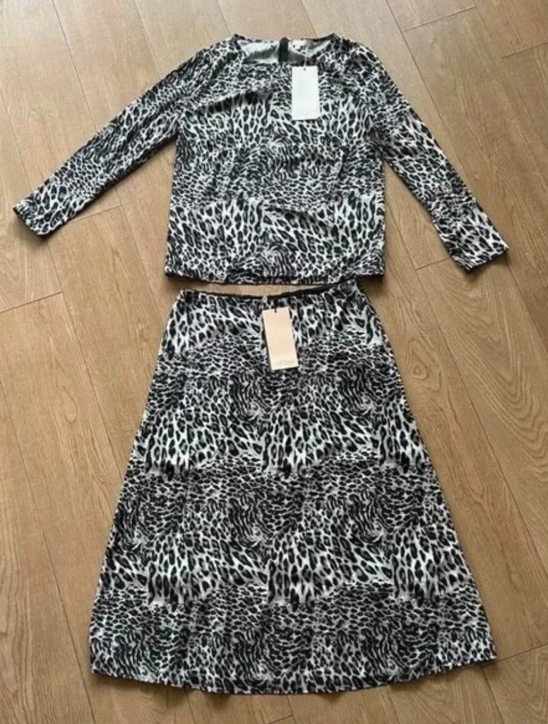 Nieuwe LaDress set top en rok, Kleding | Dames, Jurken, Overige kleuren, Verzenden, Maat 42/44 (L), Nieuw